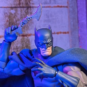 Batarang Mk3 Folding   -Set of 2- 1:12 Toy Accessory (Unfinished, Made to Order)