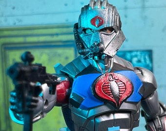 Snakebite Battle Commandant Armor Set 1:12 Toy Accessory (Unfinished, Made to Order)