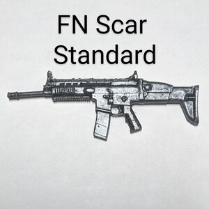 Scar FN Standard 1:12 Maßstab Spielzeugzubehör (unfertige, auf Bestellung gefertigte)