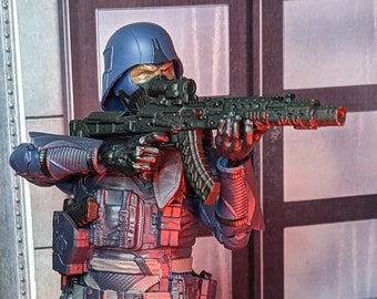 AK Spetsnaz Operator with Scope 1:12 or 1/18 Toy Accessory (Unfinished, Made to Order)