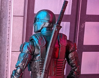 SE Kommando Katana und Hülle 1:12 Spielzeug Zubehör (Unfertige, Made to Order)