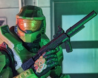 Accesorio de juguete SMG M7S Drop Trooper inspirado en Spartan (sin terminar, hecho a pedido)