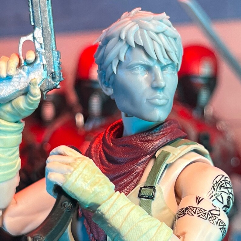Alien Conqueror Ursa Faora 3D Printed Head Sculpt (unfinished, Made to ...