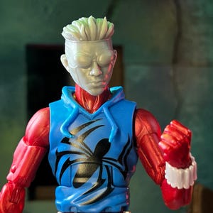 Omni Kid Comic Hero Testa scolpita in 3D stampata (non finita, realizzata su ordinazione)