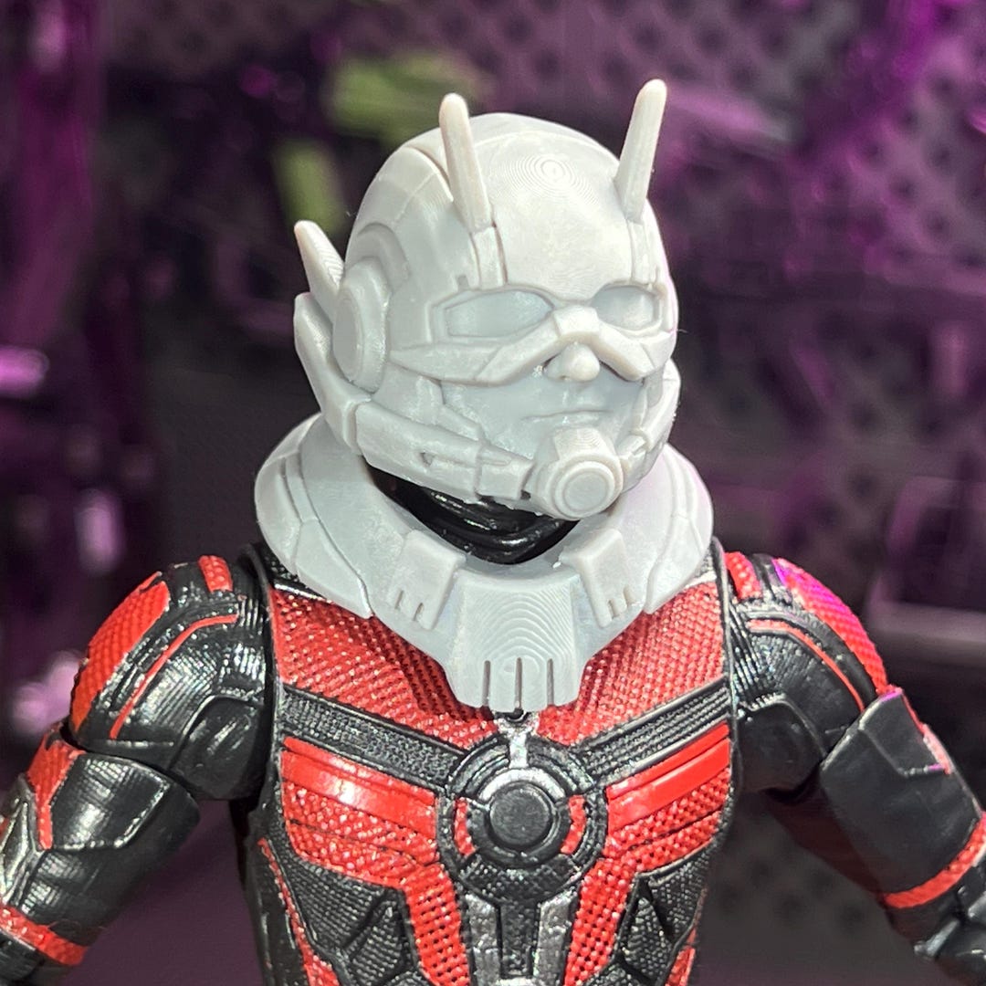 Redeemed Insect Hero Kit With Collar Armor -set of 2- 3D Printed Head ...