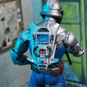 Snakebite Battle Commandant Armor Backpack  1:12 Toy Accessory (BACKPACK ONLY, Unfinished, Made to Order)