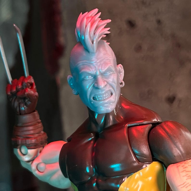 Son of X Custom 3D Printed Head Sculpt (unfinished, Made to Order) - Etsy