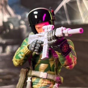 M4 Blackout Elite EOTECH Dual Range Assault Rifle 3D Print Toy Accessory (Unfinished, Made to Order)
