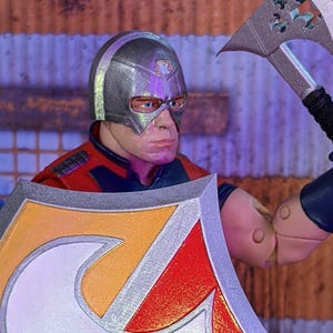 Peaceful Jon Vigilante 7" 3D Printed Head Sculpt for McFarlane DC Multiverse Body (Unfinished, Made to Order)