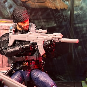 Scar L Night Ops Rifle 1:12 Spielzeug Zubehör (Unfertige, Made to Order)