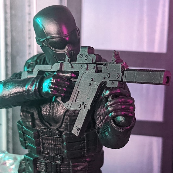 Kriss Vector X1KS Cqc-suppressed SMG 1:12 Scale Toy