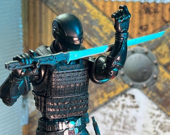 サイボーグ忍者刀 3D プリント武器アクセサリー (未完成、オーダー