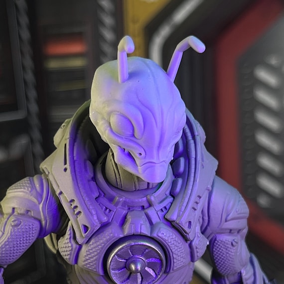 Formicite Insect Alien Cosmic Legions Scaled 3D Printed Head