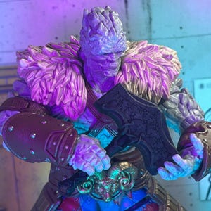 Thunder Aesir Hammer Inspired by God of War 1:12 Toy Accessory (Unfinished, Made to Order)