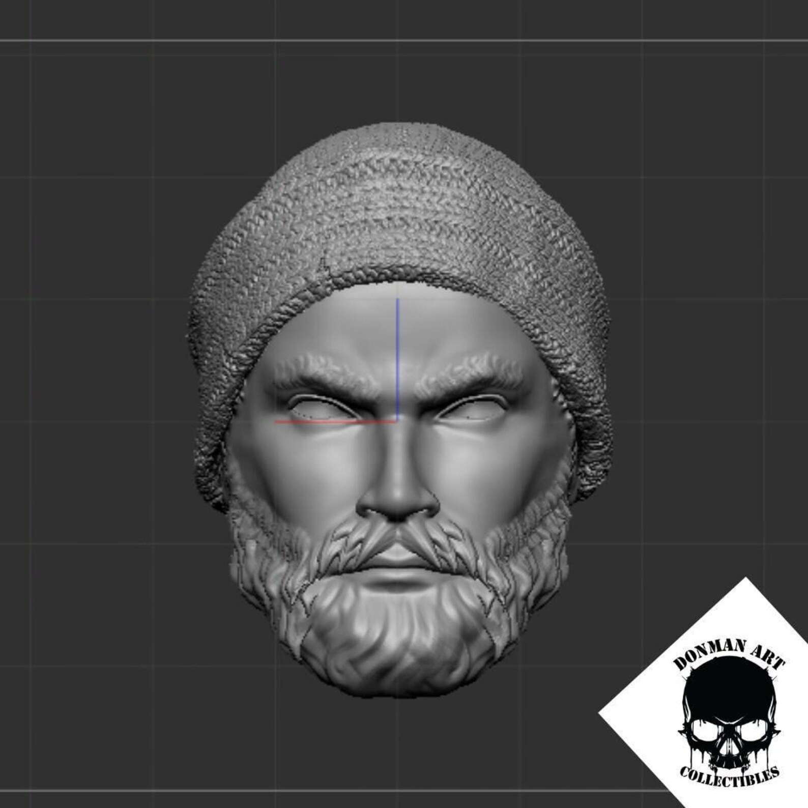 THE SAILOR Custom 3D Printed Head Sculpt (unfinished, Made to Order) - Etsy
