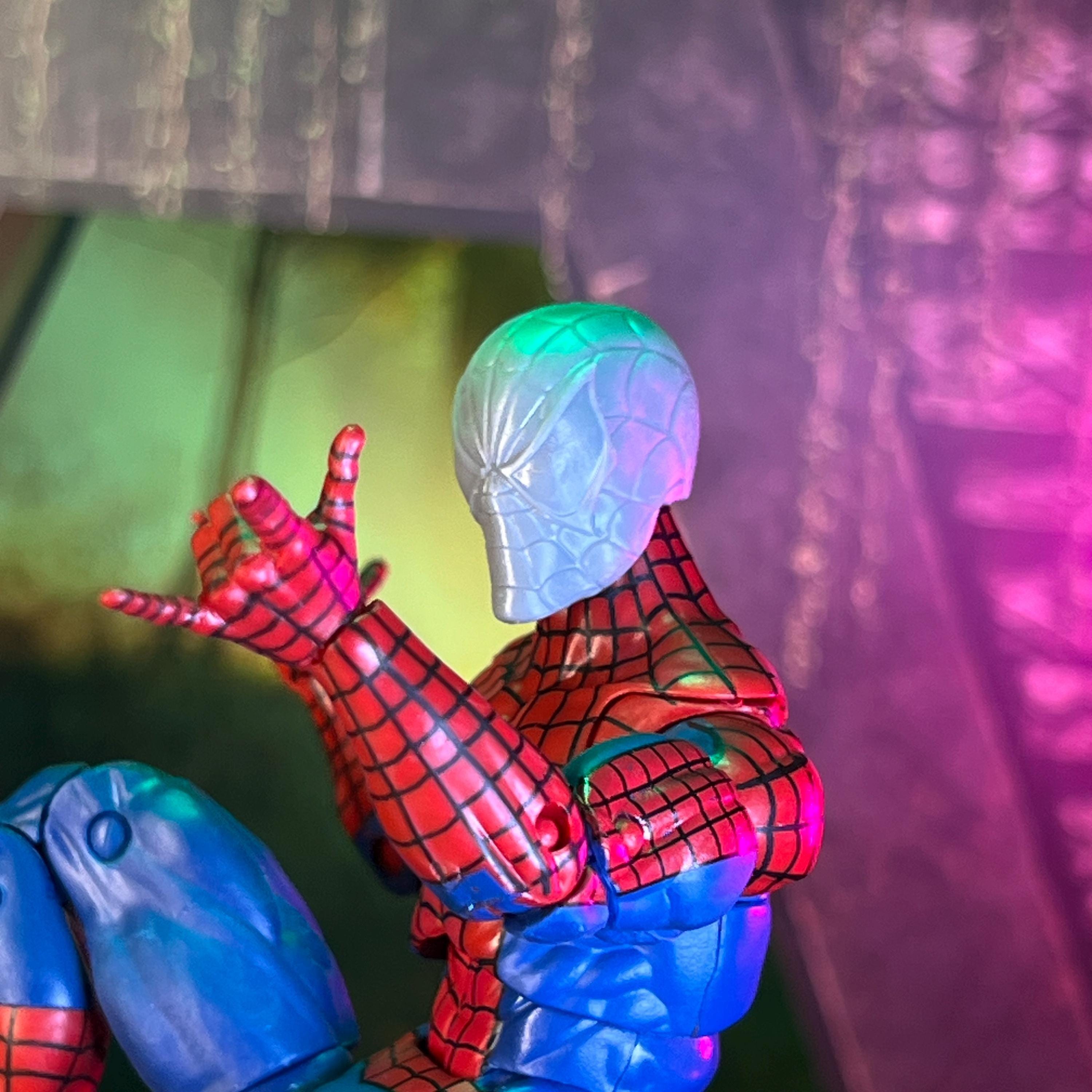 Stylized Spider Hero -WEBS- Custom 3D Printed Head Sculpt (unfinished ...