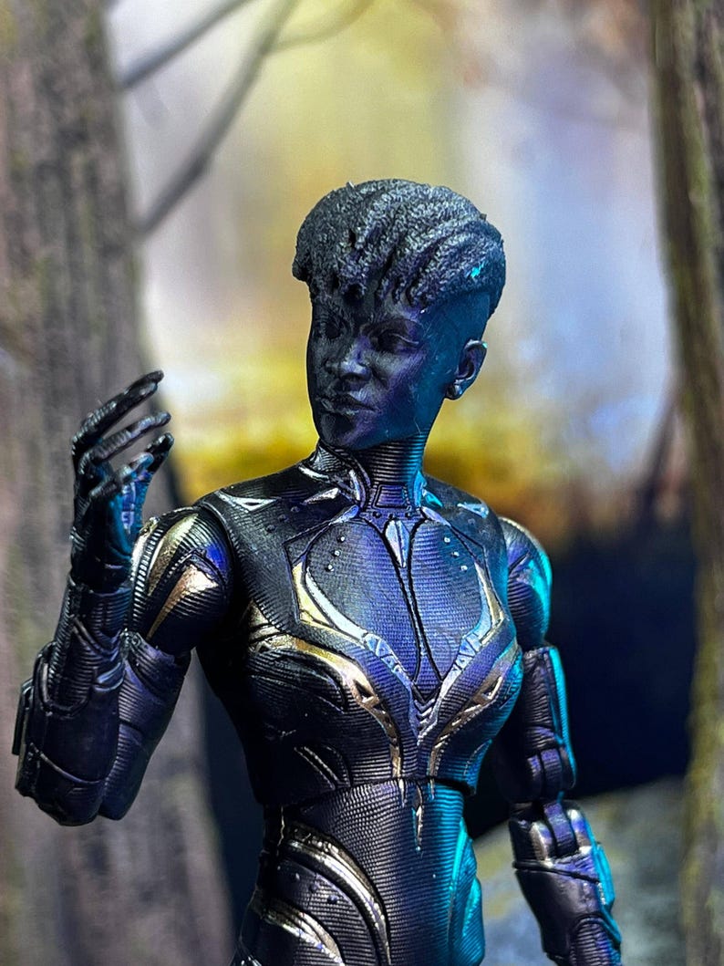 Panther Princess Custom 3D Printed Head Sculpt (unfinished, Made to ...