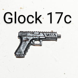 Accesorio de juguete para pistola austríaca SE Commando 9 mm s17c, escala 1:12 (solo pistola, supresor no incluido, sin terminar, hecho a pedido)