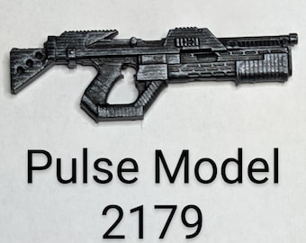 Sci Fi Inspired Pulse Rifle 2179 1:12 Toy Accessory (Unfinished, Made to Order)