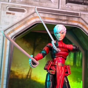 Coda Sisterhood Assasin Sword -Set of 2- Toy Accessory (Unfinished, Made to Order)
