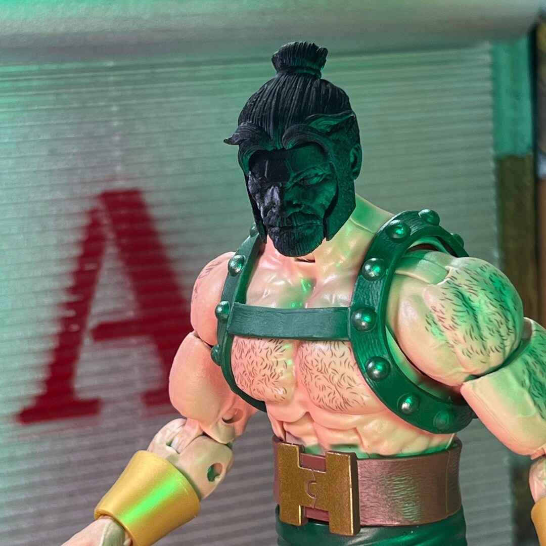 Hercules, Prince of Power Custom 3D Printed Head Sculpt (unfinished ...