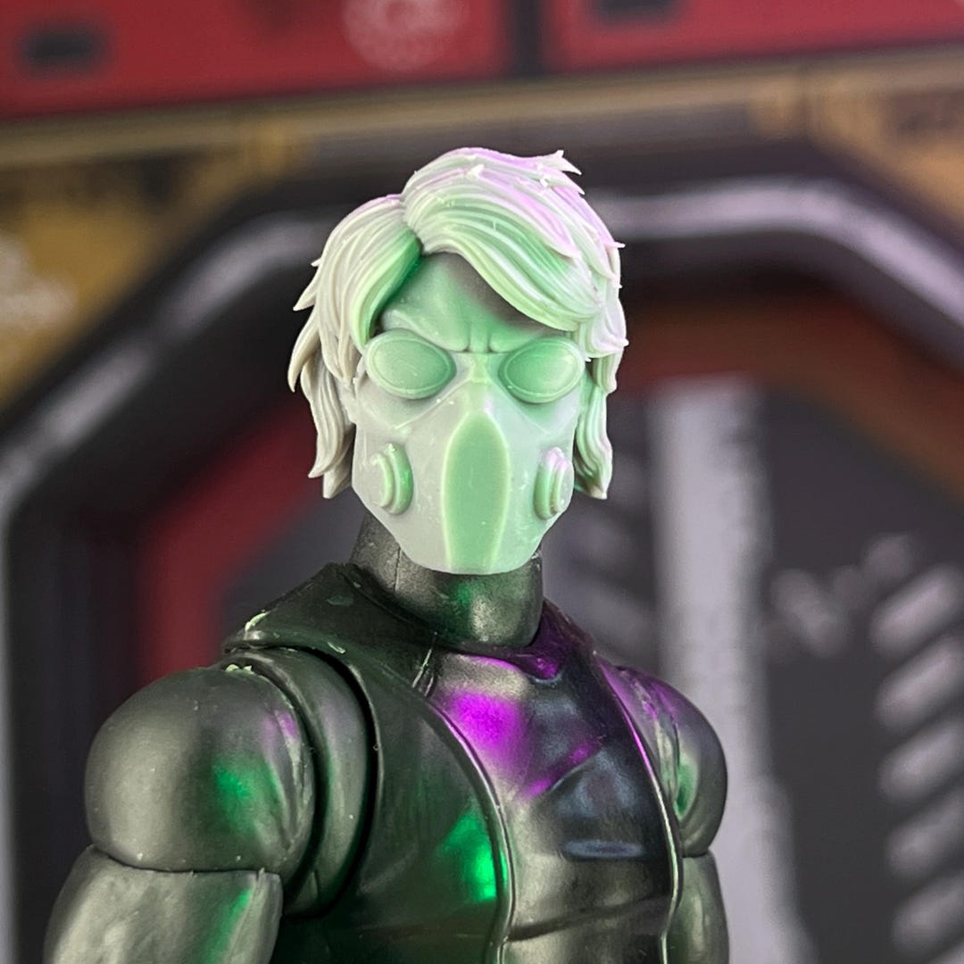 Doctor X- Mutant Genius 1:12 3D Printed Head (unfinished, Made to Order ...