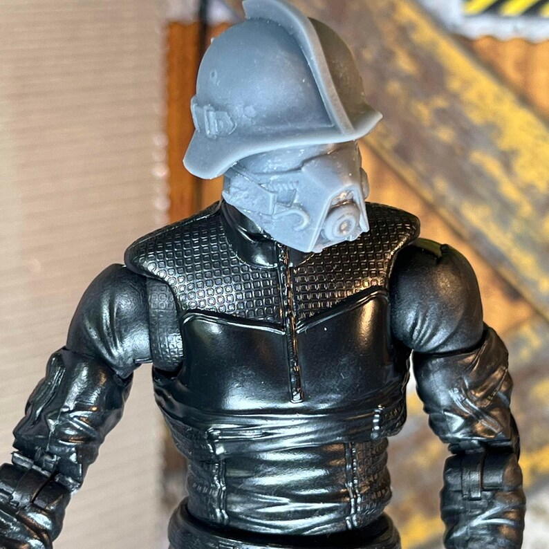 Steel Grenadier Custom 3D Printed Head Sculpt (unfinished, Made to ...