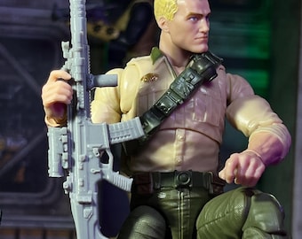 Scar L Strike Force Rifle 1:12 or 1/18 Toy Accessory (Unfinished, Made to Order)