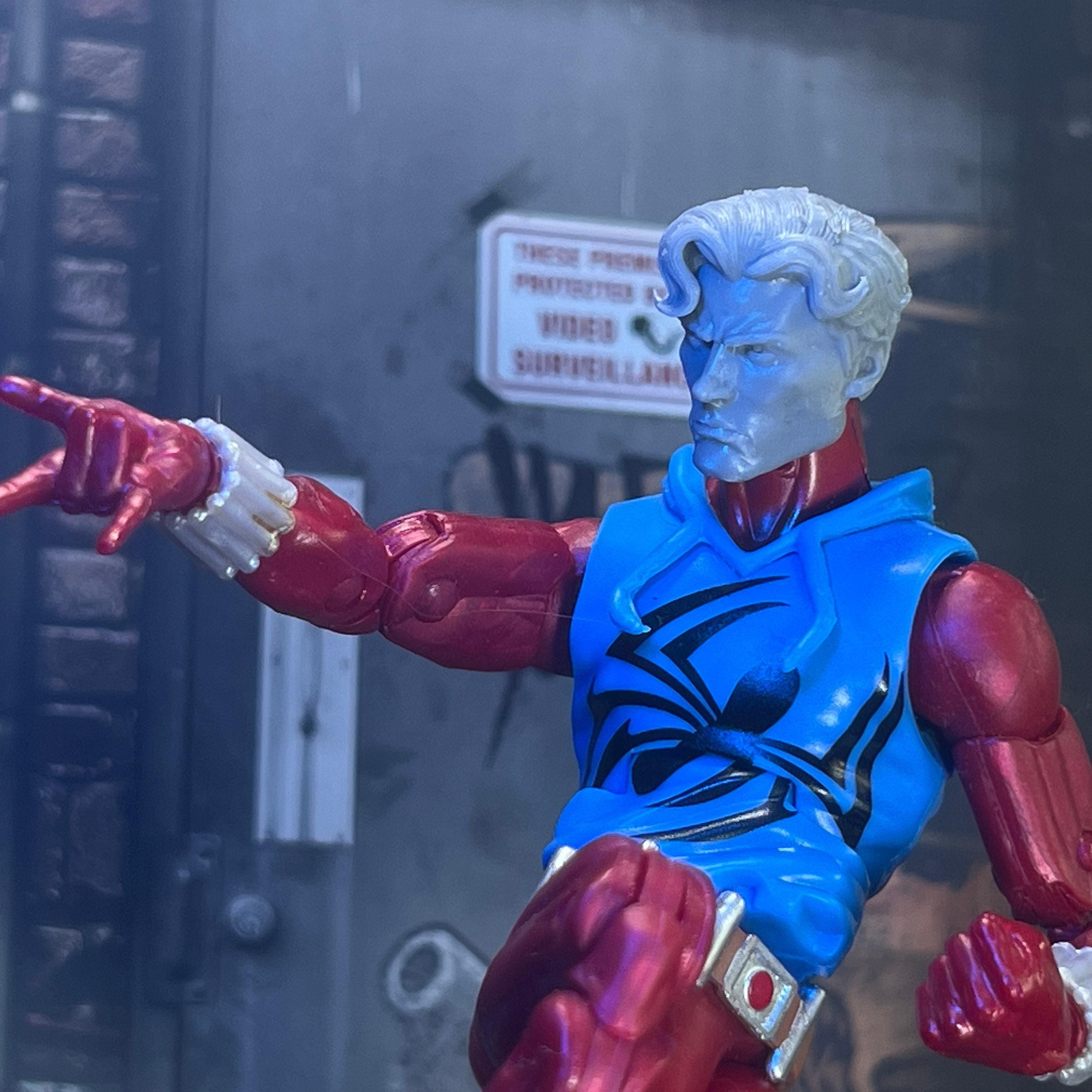 Spider Clone Unmasked 3D Printed Head Sculpt (unfinished, Made to Order ...