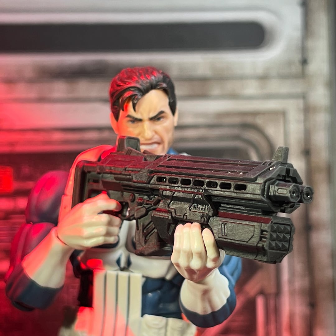 Adjudicator Rival Electro Rifle 3D Print Toy Accessory (unfinished ...