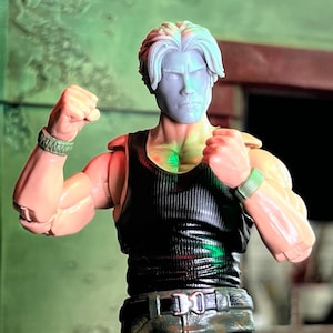 Agent Grayson Vigilante Custom 3D Printed Head Sculpt (Unfinished, Made to Order)