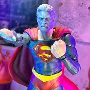 Omni Prime Anti-Hero con barba scultura testa stampata in 3D per figure da 7" (non finita, realizzata su ordinazione)
