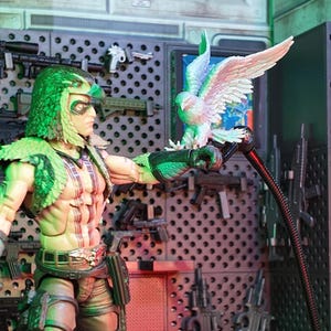 Hunting Attack Falcon 1:12 Toy Accessory (Include Falcon Model Only, Unfinished, Made to Order)