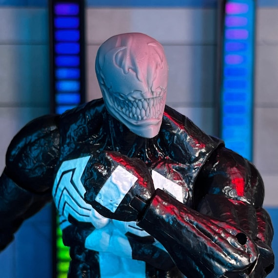SP2 Spider Symbiote Monster XL 3D Printed Head Sculpt (unfinished