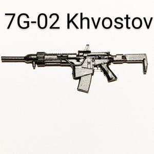 7G-02 Khvostov Destiny Assault Rifle 1:12 Toy Accessory (Unfinished, Made to Order)