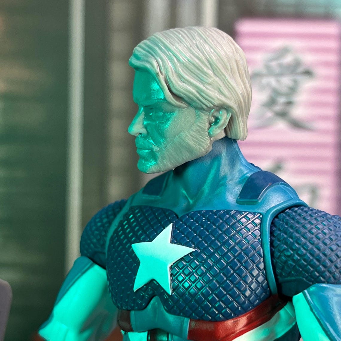 Extreme Super Solider Custom 3D Printed Head Sculpt (unfinished, Made ...