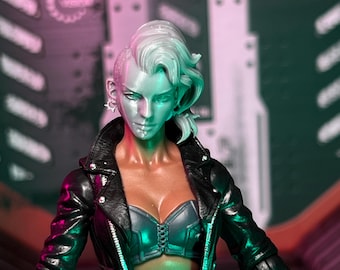 Exclusive Daughter of the Daywalker Vampire Hunter Head Custom 3D Printed Head Sculpt (Unfinished, Made to Order)