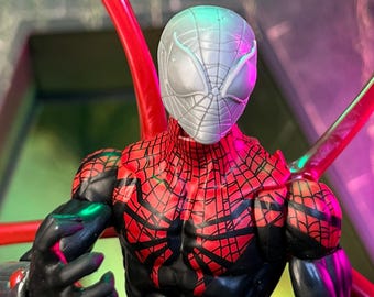 Superior Spider Hero Custom 3D Printed Head Sculpt (Unfinished, Made to Order)