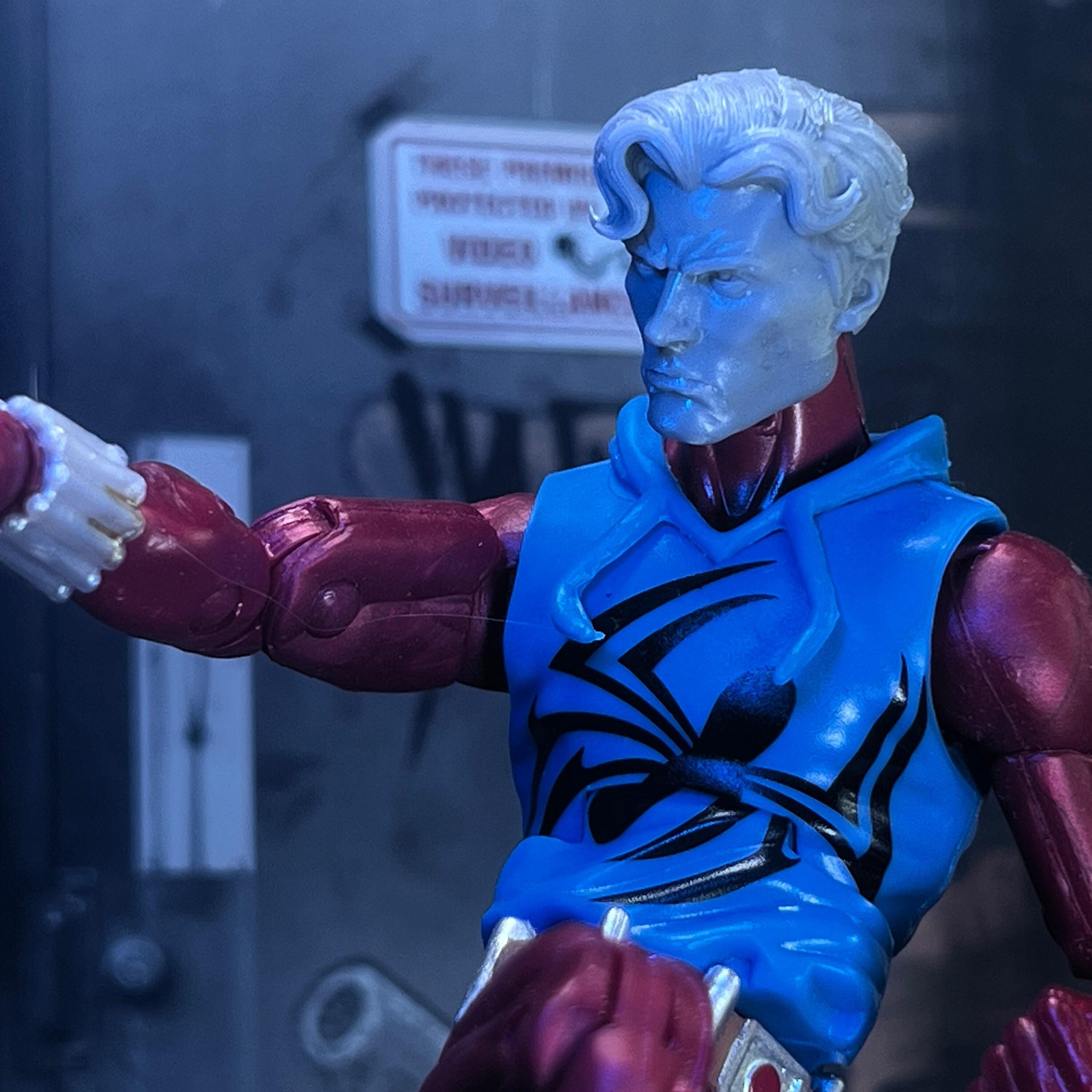 Spider Clone Unmasked 3D Printed Head Sculpt (unfinished, Made to Order ...