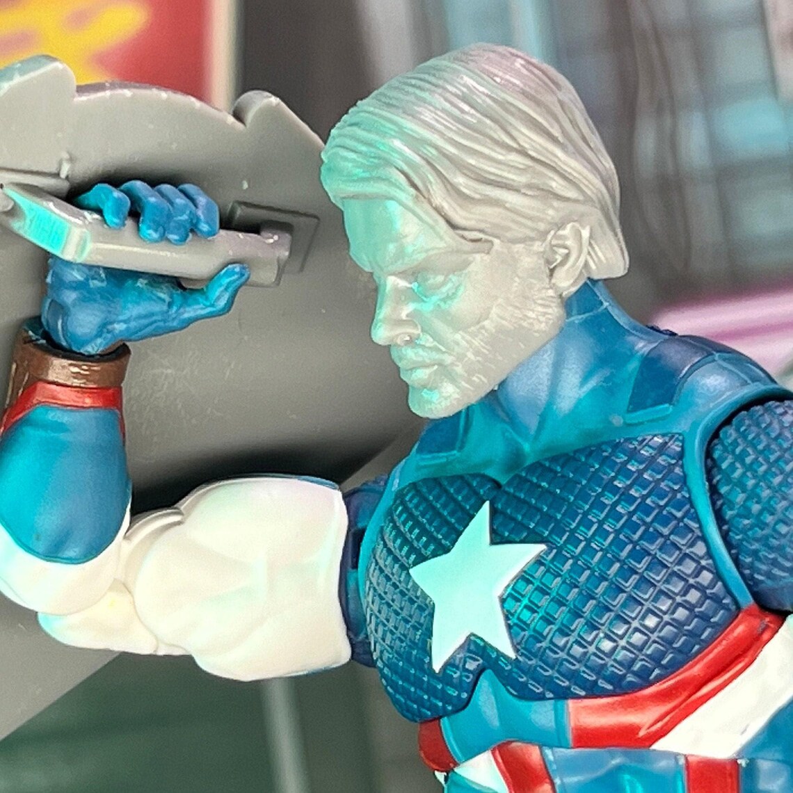 Extreme Super Solider Custom 3D Printed Head Sculpt (unfinished, Made ...