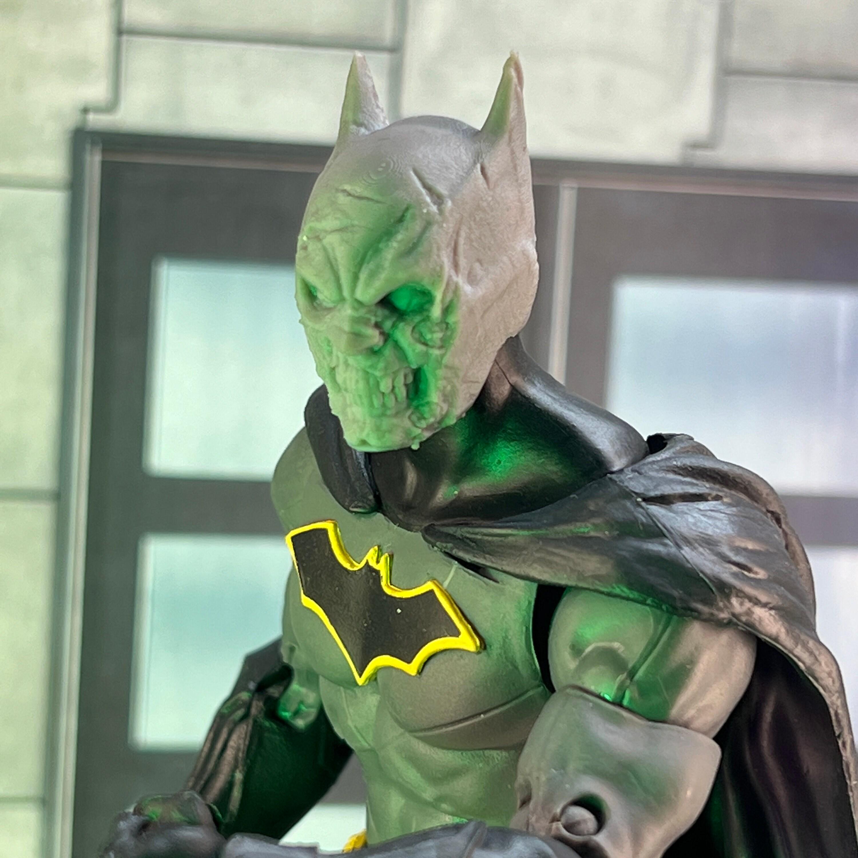 Bat Vigilante Zombie Custom 3D Printed Head Sculpt (unfinished, Made to ...