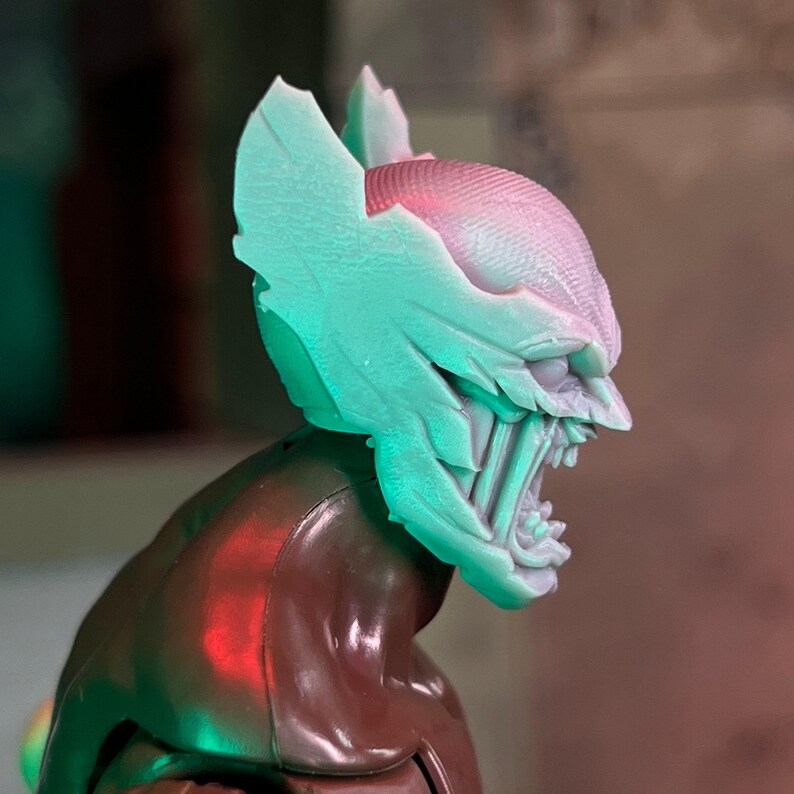 Savage Zombie X Weapon 3D Printed Head Sculpt (unfinished, Made to ...