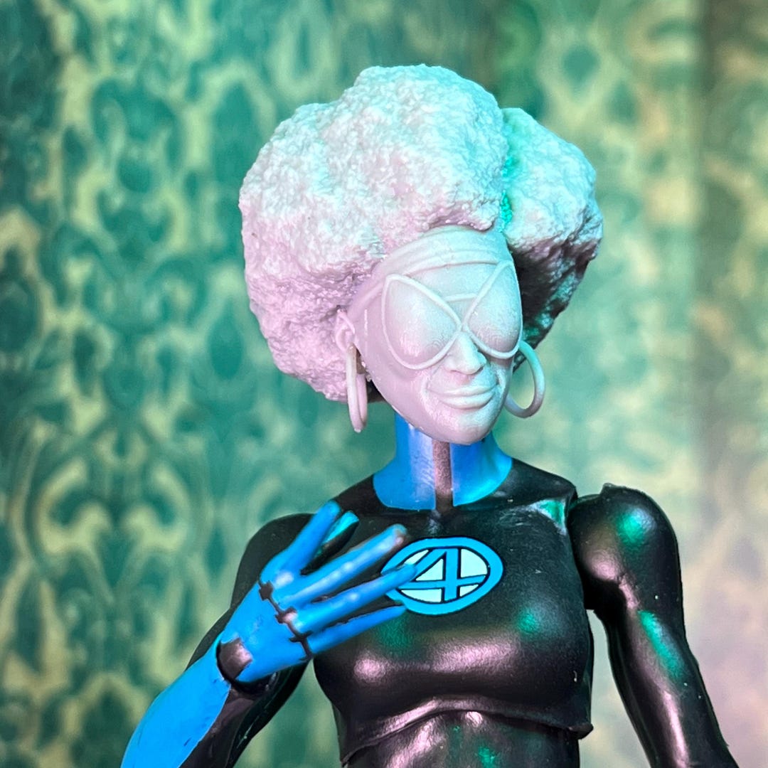 Alternate Universe Spider Hero Custom 3D Printed Head Sculpt ...