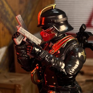 Op maat geëtst kartel 9 mm - set van 2 1:12 of 1/18 speelgoedaccessoire (onvoltooid, op bestelling gemaakt)