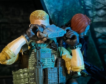 Targeting Scope Binoculars 1:12 Toy Accessory. (Unfinished, Made to Order)