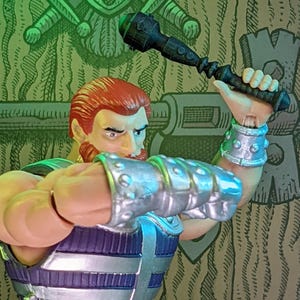 Quartermaster Mace v1 MOTU Origins Scale Toy Accessory (Unfinished, Made to Order)