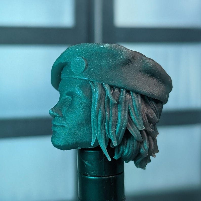 SWAT Zombie Hunter Custom 3D Printed Head Sculpt (unfinished, Made to ...