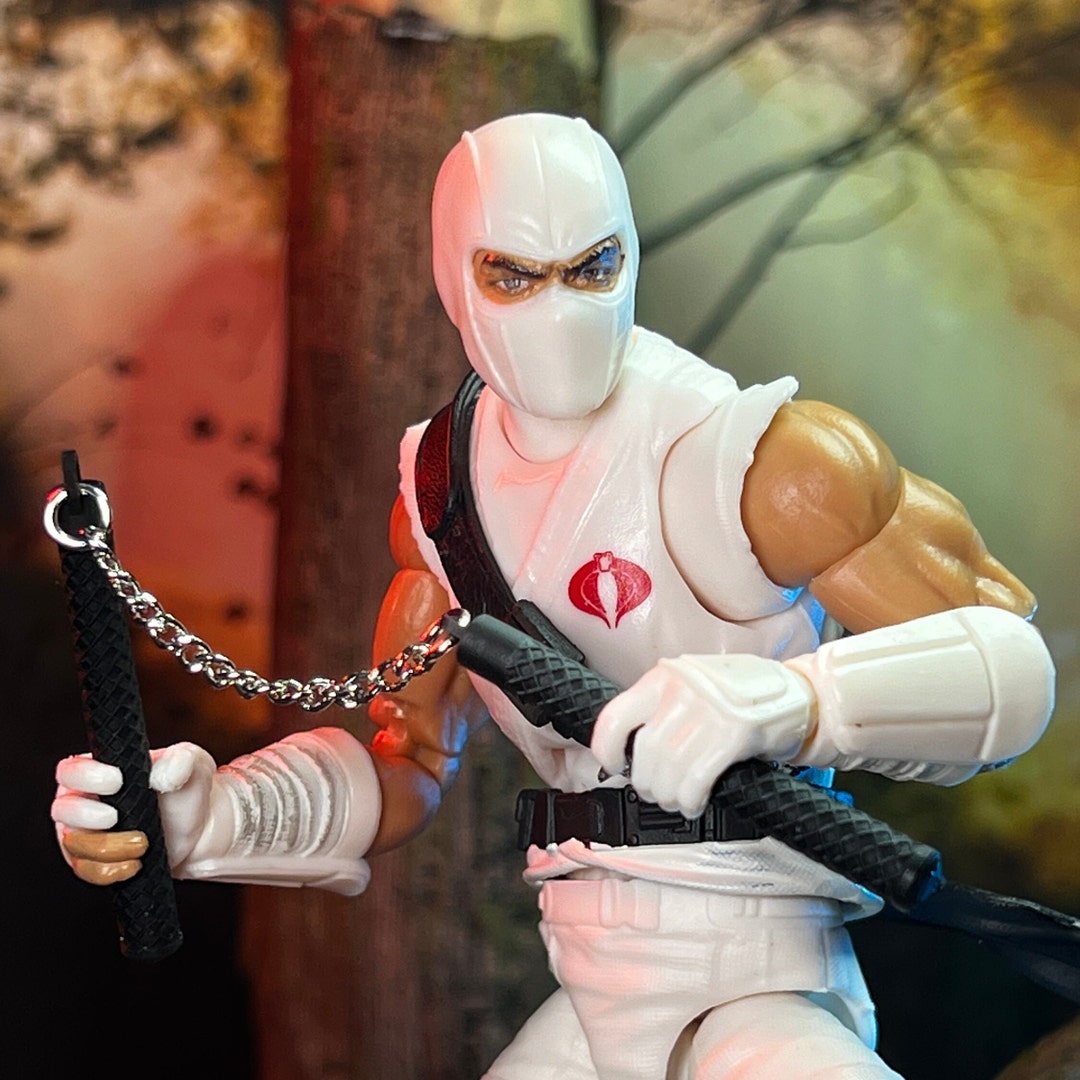 Nunchaku Chain Sticks 112 Scale Toy Accessory 3d Printed Chain is