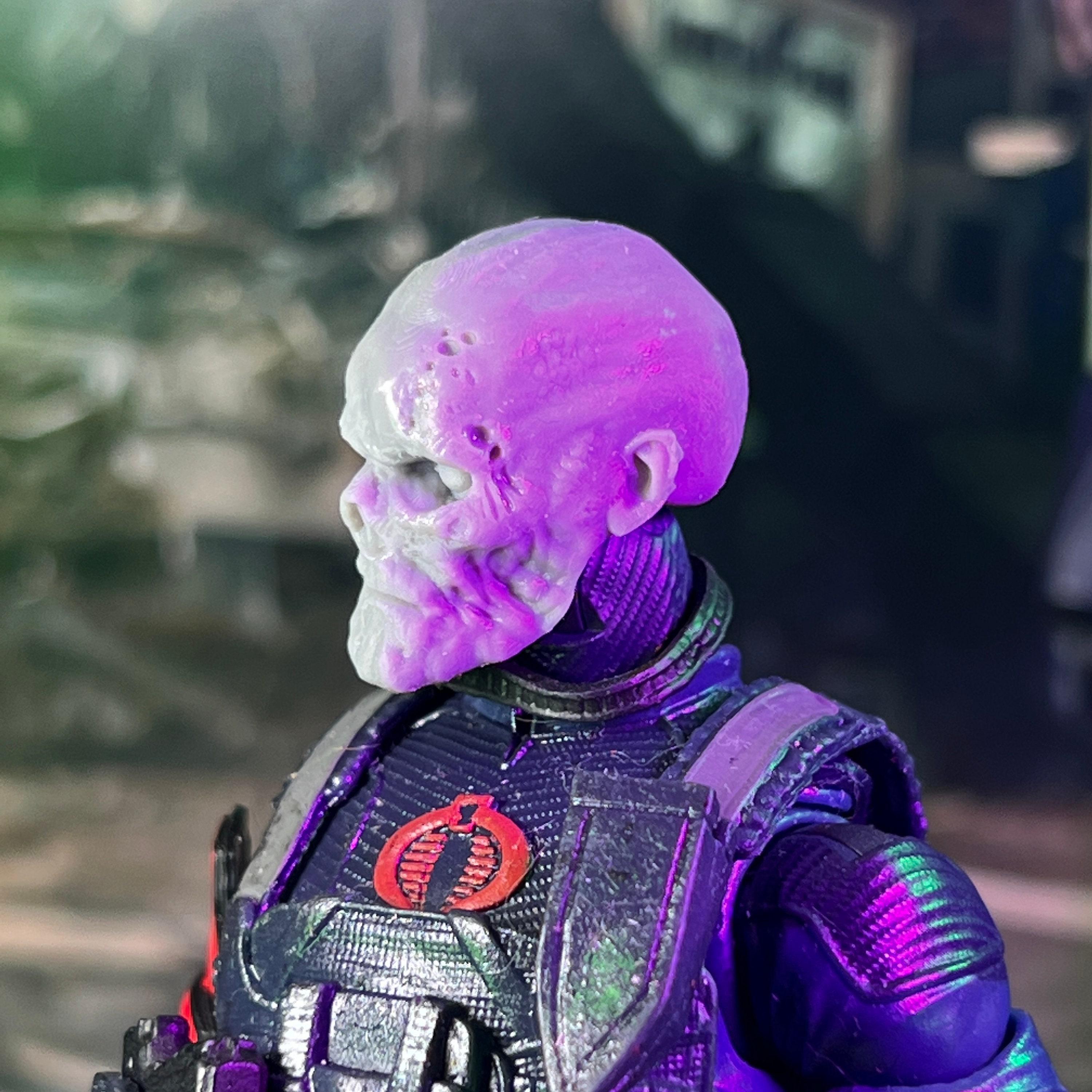 Subject 01 Zombie Custom 3D Printed Head Sculpt (unfinished, Made to ...