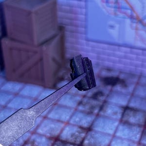 Soft Flex Holster Kitbash Add-on, Holster ONLY 1:12 Scale Toy Accessory- LIMITED QUANTITIES